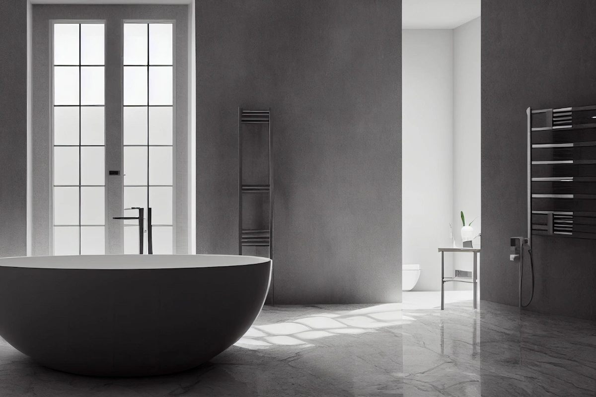 Modern Industrial Bathroom Design